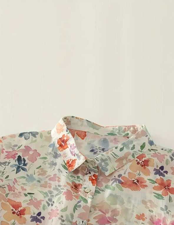 Summer Meadow Floral Shirt